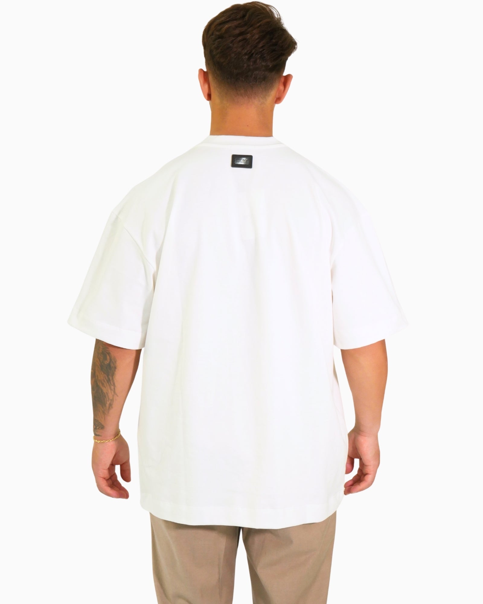 Stay Street T-Shirt FW25-T6007-BIANCO - SanShopLuxury - 2025, Abbigliamento, Autunno/Inverno, Bianco, FW25, Idoneo, L, M, New, S, Stay Street, T-Shirt, Uomo, XL, XXL
