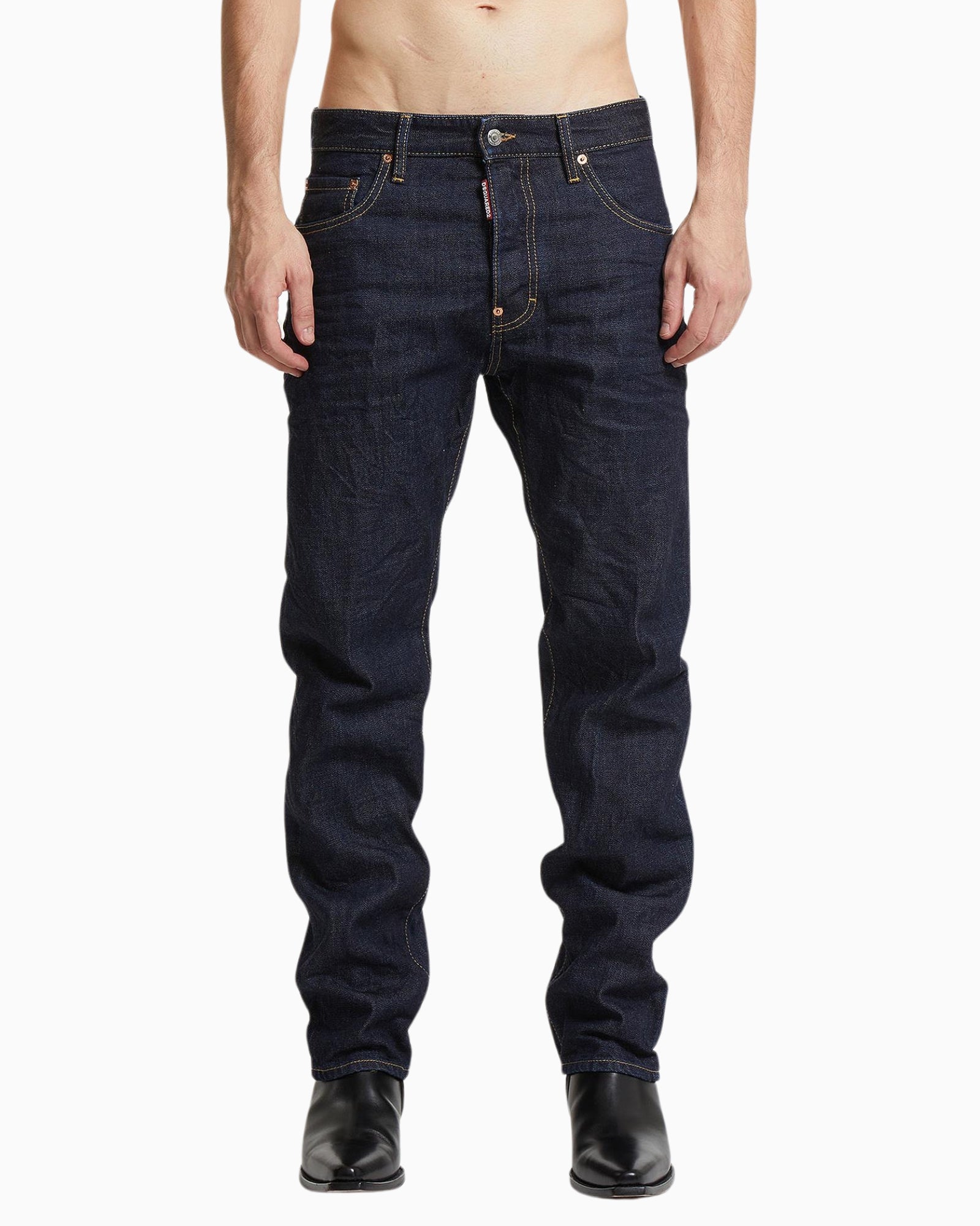 Inverno, Blu, Dsquared2, FW25, Idoneo, Jeans, New, Uomo