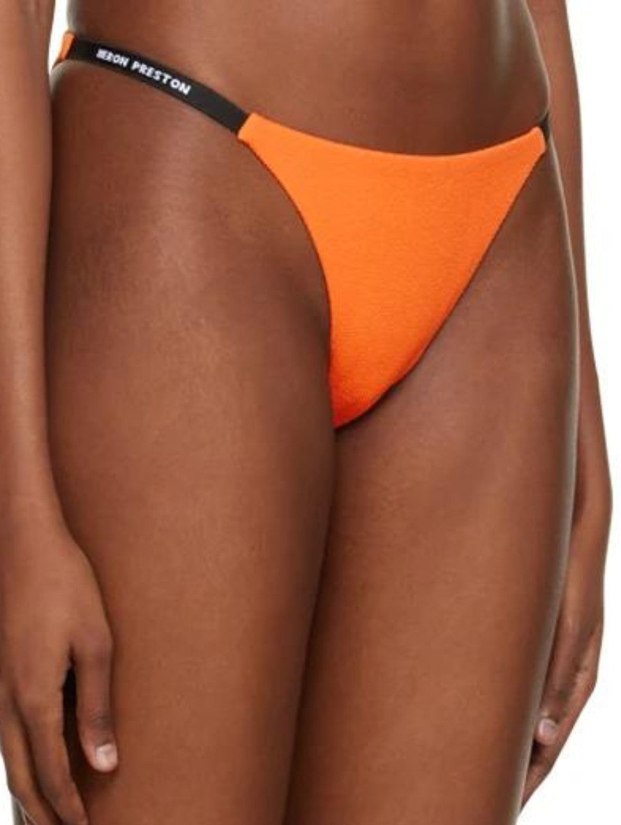 Heron Preston Costume HWFA012C99FAB001 - SanShopLuxury - Abbigliamento, Arancione, Beachwear, Carry Over, Costume, Donna, Heron Preston, Idoneo, M, Nero, New, Primavera/Estate, S, Slip, XS