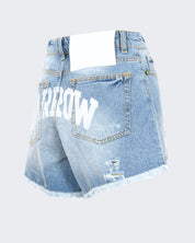 Barrow Short S4BWWOSH121/126 - SanShopLuxury - 2024, 38, 40, 42, 44, Abbigliamento, Barrow, Blu, Donna, Idoneo, jeans, Outlet, Primavera/Estate, Short, SS24