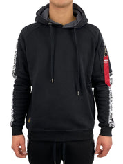 Alpha Industries Felpa 198033 - SanShopLuxury - -50%, 2019, Abbigliamento, Alpha Industries, Autunno/Inverno, Con Cappuccio, Felpa, FW19, Nero, Outlet, S, Ultimo, Uomo