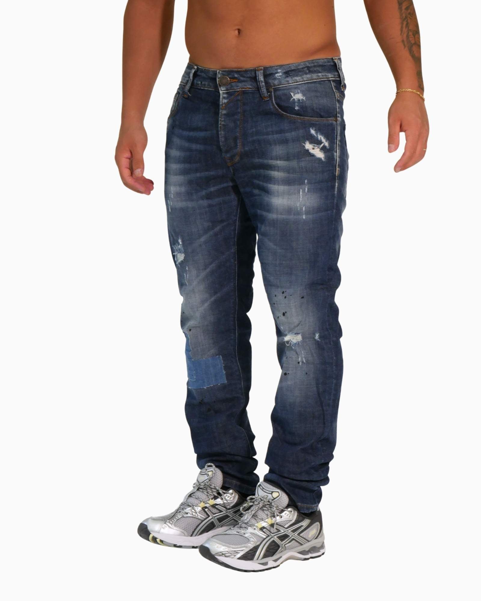 Why Not Brand Jeans JSA9 - SanShopLuxury - 2025, 44, 46, 48, 50, 52, 54, Abbigliamento, Autunno/Inverno, Blu, FW25, Idoneo, Jeans, New, Uomo, Why Not Brand