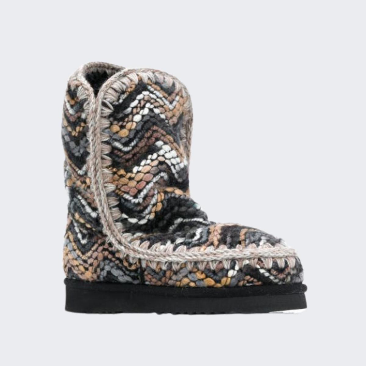 Inverno, Calzature, Carry Over, Donna, ESKIMO24, Idoneo, Mou, Nero, Outlet, Stivali