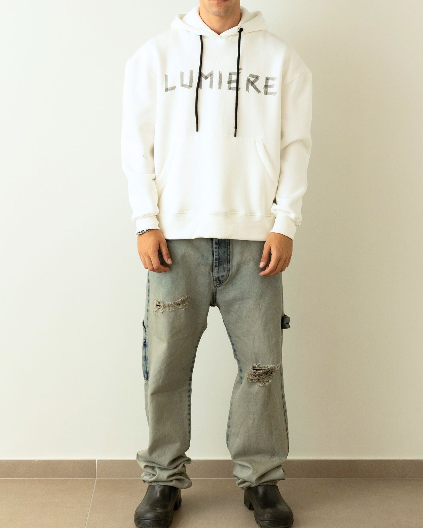 Inverno, Bianco, Felpa, FW24, Gavensemble, Idoneo, L, M, Outlet, S, Uomo, XL, XXL
