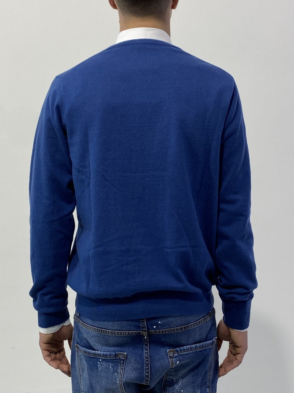 Sun 68 Maglieria 26155 - SanShopLuxury - -50%, 2018, Abbigliamento, Autunno/Inverno, Blu, Blu Cobalto, Blu Navy, FW18, M, Maglieria, Outlet, S, Sun 68, Uomo, Verde, Verde Foresta, XXL