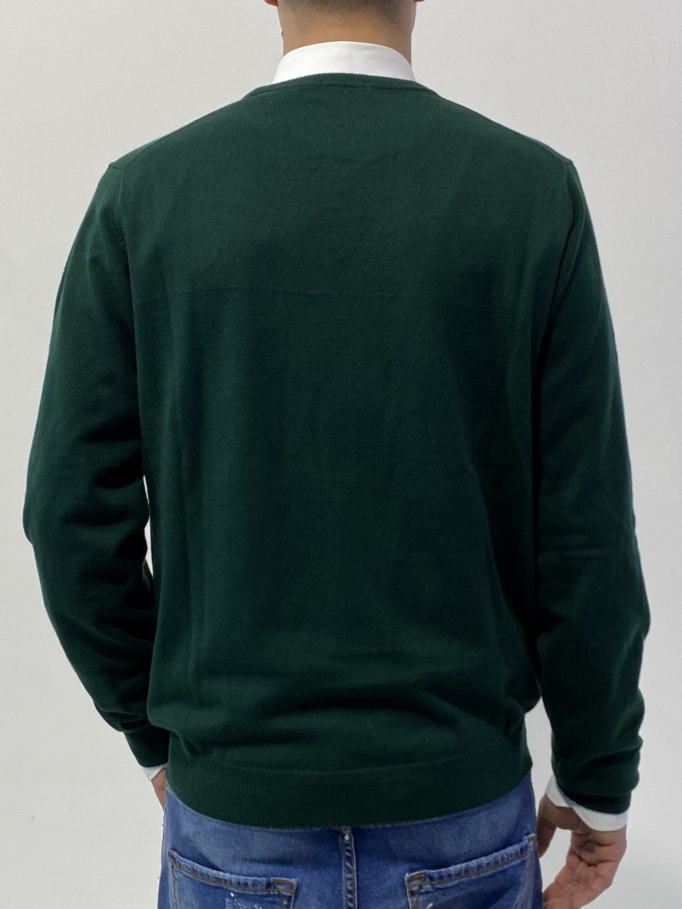 Sun 68 Maglieria 26155 - SanShopLuxury - -50%, 2018, Abbigliamento, Autunno/Inverno, Blu, Blu Cobalto, Blu Navy, FW18, M, Maglieria, Outlet, S, Sun 68, Uomo, Verde, Verde Foresta, XXL