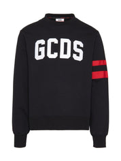 Gcds Felpa CC94M021003 - SanShopLuxury - 2022, Abbigliamento, Autunno/Inverno, Carry Over, Continuativo, Felpa, Gcds, Idoneo, L, M, Nero, New, Primavera/Estate, Uomo, XL, XXL