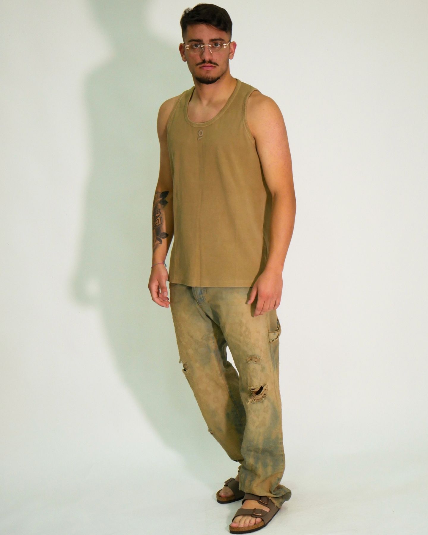 Gavensemble Jeans BAGGY710 - SanShopLuxury - 2024, 44, 46, 48, 50, 52, 54, Abbigliamento, Autunno/Inverno, Baggy, Beige, Continuativo, Gavensemble, Idoneo, Jeans, Outlet, Primavera/Estate, SS24, Uomo