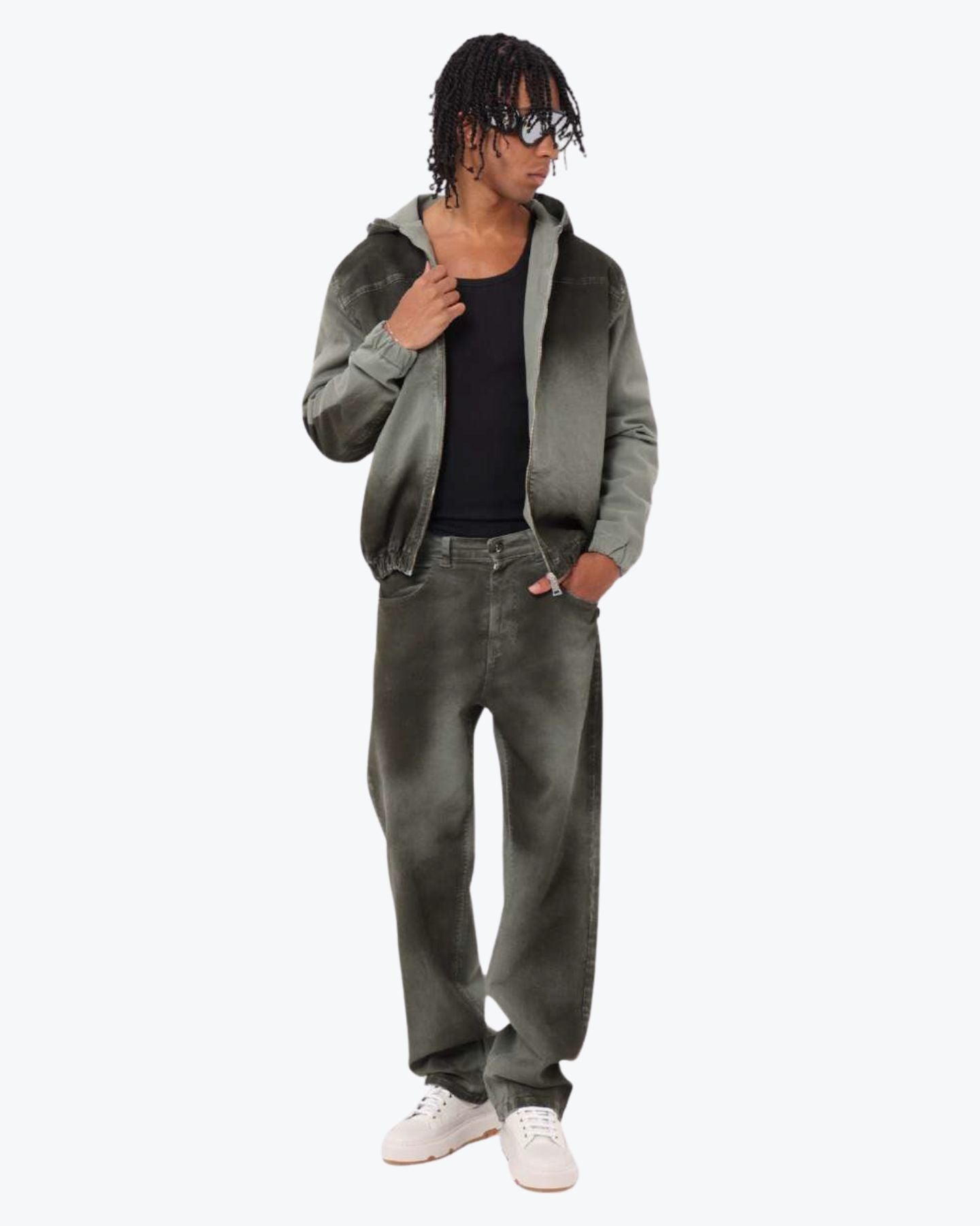 Asensyo Jeans PNCO01V2 - SanShopLuxury - 2024, 44, 46, 48, 50, 52, Abbigliamento, Asensyo, Autunno/Inverno, Continuativo, FW24, Idoneo, Jeans, Outlet, Primavera/Estate, Uomo, Verde