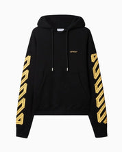 Off-White Felpa OMBB085S25FLE00J1022 - SanShopLuxury - 2025, Abbigliamento, Autunno/Inverno, Continuativo, Felpa, Idoneo, L, M, Nero-Giallo, New, Off-White, Primavera/Estate, S, SS25, Uomo, XL, XS, XXL