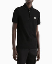 Dolce & Gabbana T-Shirt Polo G8PL4TG7F2H N0000 - SanShopLuxury - 2025, 46, 48, 50, 52, 54, Abbigliamento, Autunno/Inverno, Carry Over, Continuativo, Dolce & Gabbana, Idoneo, Nero, New, Primavera/Estate, T-Shirt Polo, Uomo