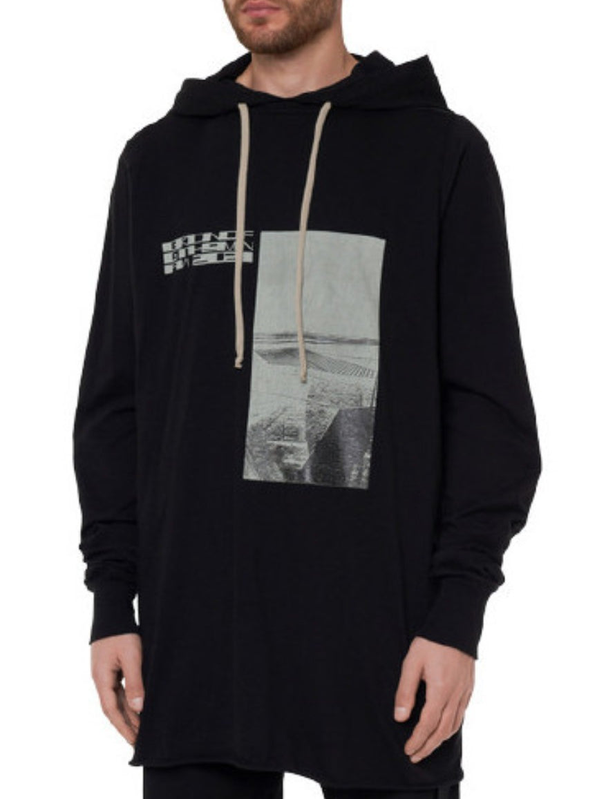 Inverno, Felpa, FW21, L, M, Nero, Outlet, Rick Owens Drkshdw, S, Ultimo, Uomo