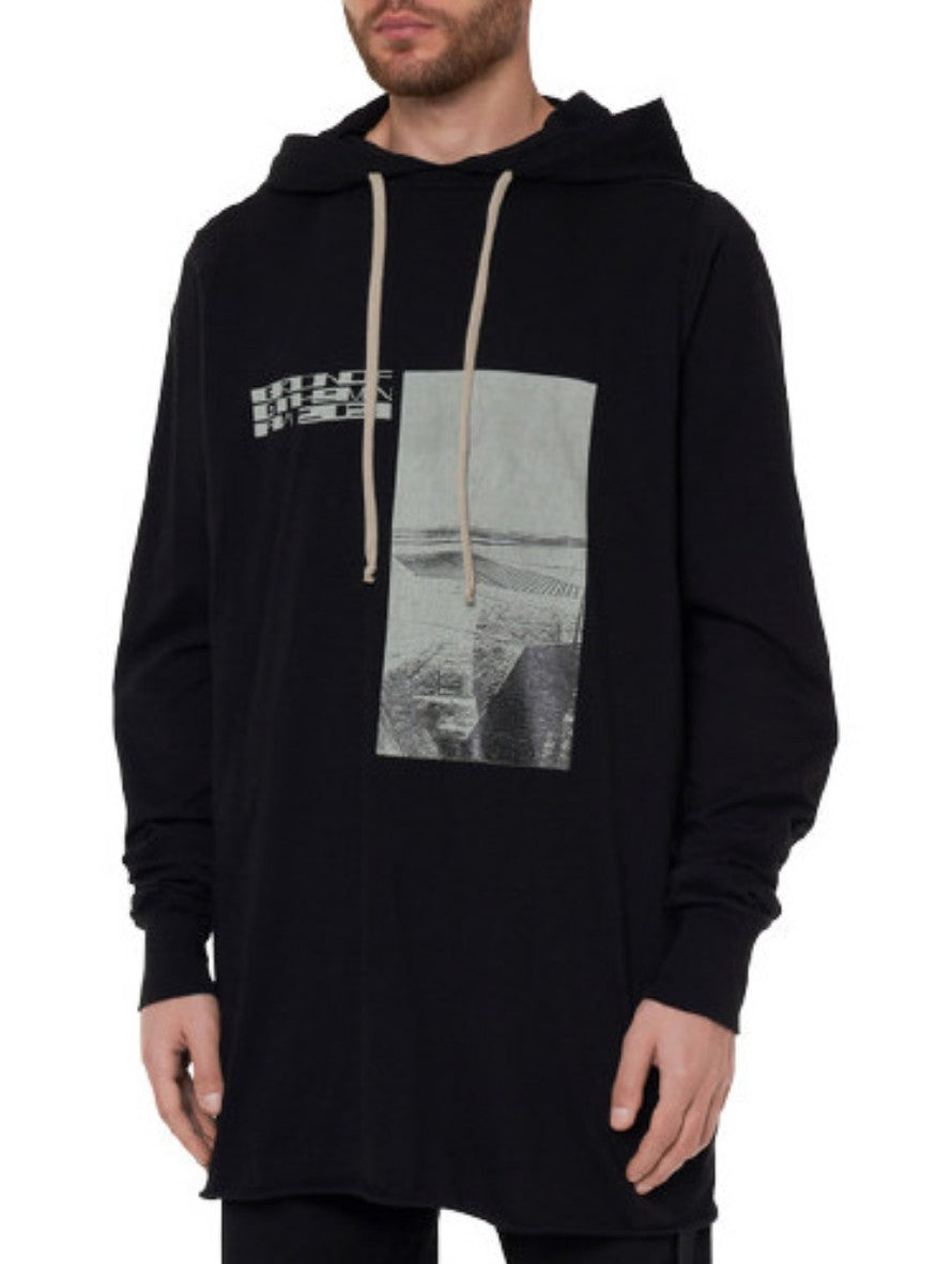 Rick Owens Drkshdw Felpa DU02A3285 RNEP1 0961 - SanShopLuxury - -50%, 2021, Abbigliamento, Autunno/Inverno, Felpa, FW21, L, M, Nero, Outlet, Rick Owens Drkshdw, S, Ultimo, Uomo