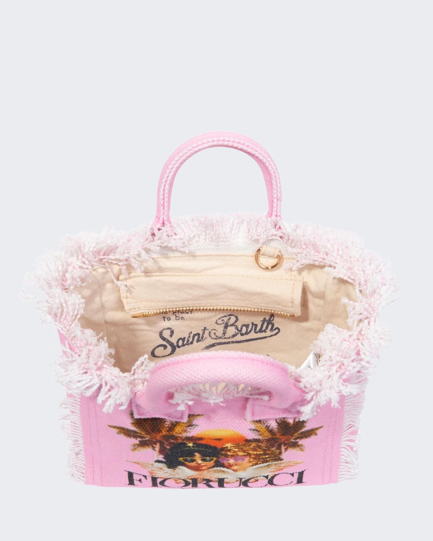 Mc2 Saint Barth Borsa a Tracolla VAMI001-02944F - SanShopLuxury - Beachwear, Borsa a Tracolla, Borsa da spiaggia, Carry Over, Donna, Mc2 Saint Barth, New, Primavera/Estate, Rosa, Stellato, Unica, Valigeria