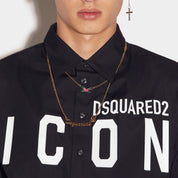 Dsquared2 Camicie S79DL0026 - SanShopLuxury - 2023, 48, 50, 52, Abbigliamento, Autunno/Inverno, Camicie, Dsquared2, FW23, Idoneo, Manica lunga, Nero, Outlet, Ultimo, Uomo