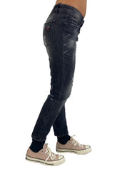 404 Not Found Jeans SKINNY211 - SanShopLuxury - -50%, 2019, 404 Not Found, 41, 42, 43, 44, 45, 46, Abbigliamento, Autunno/Inverno, Donna, Jeans, Nero, Outlet, SS19