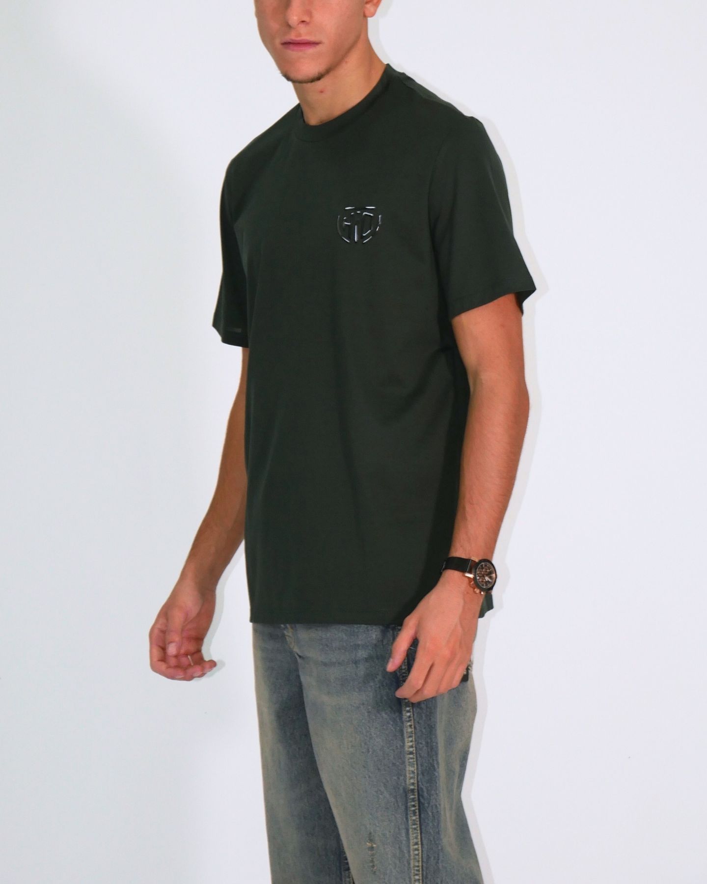 Chiodi Milano T-Shirt 0298-V - SanShopLuxury - 2024, Abbigliamento, Autunno/Inverno, Chiodi Milano, Continuativo, FW24, Idoneo, L, M, Manica lunga, Outlet, Primavera/Estate, S, T-Shirt, Uomo, Verde, XL, XXL, XXXL, XXXXL