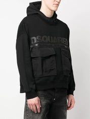 Dsquared2 Felpa S74GU0672 - SanShopLuxury - Abbigliamento, Autunno/Inverno, Carry Over, Continuativo, Dsquared2, Felpa, Idoneo, L, M, Nero, New, Primavera/Estate, Ultimo, Uomo, XL