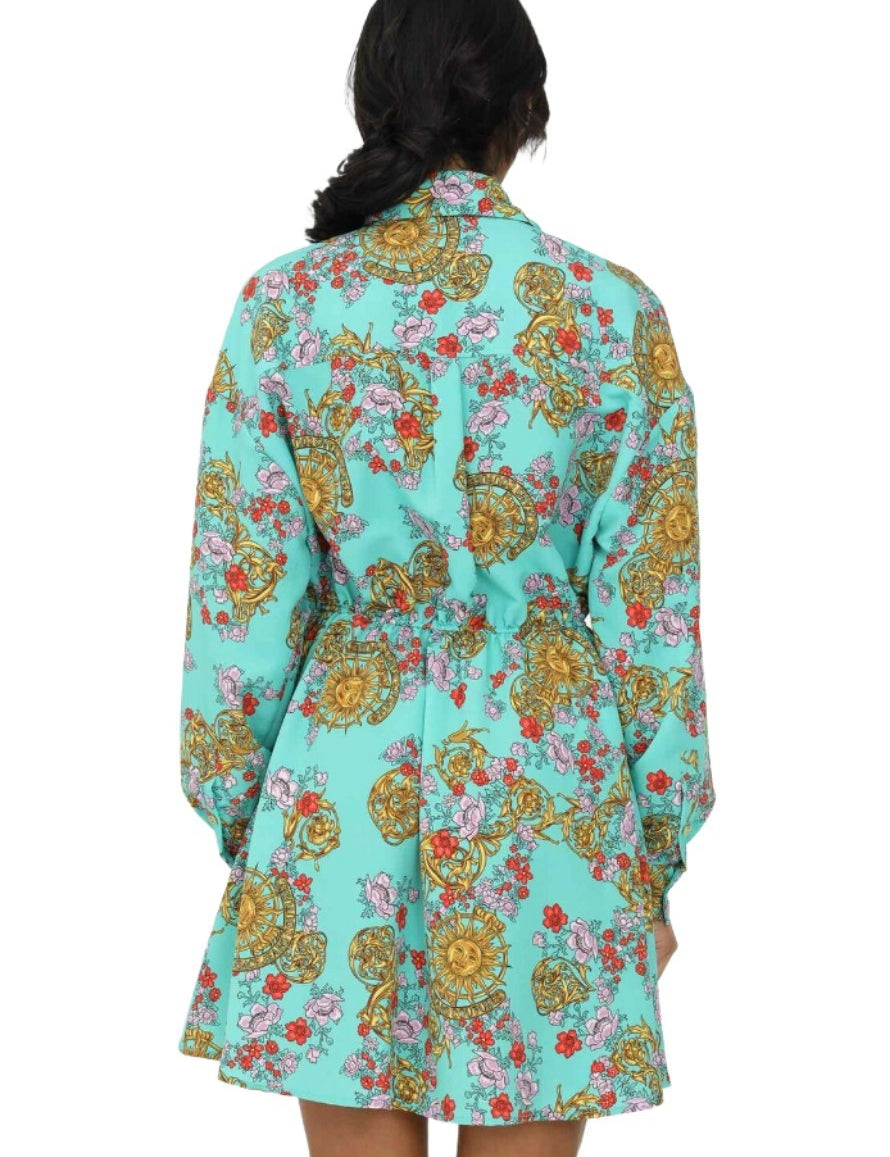 Estate, SS22, Turchese, Versace Jeans Couture