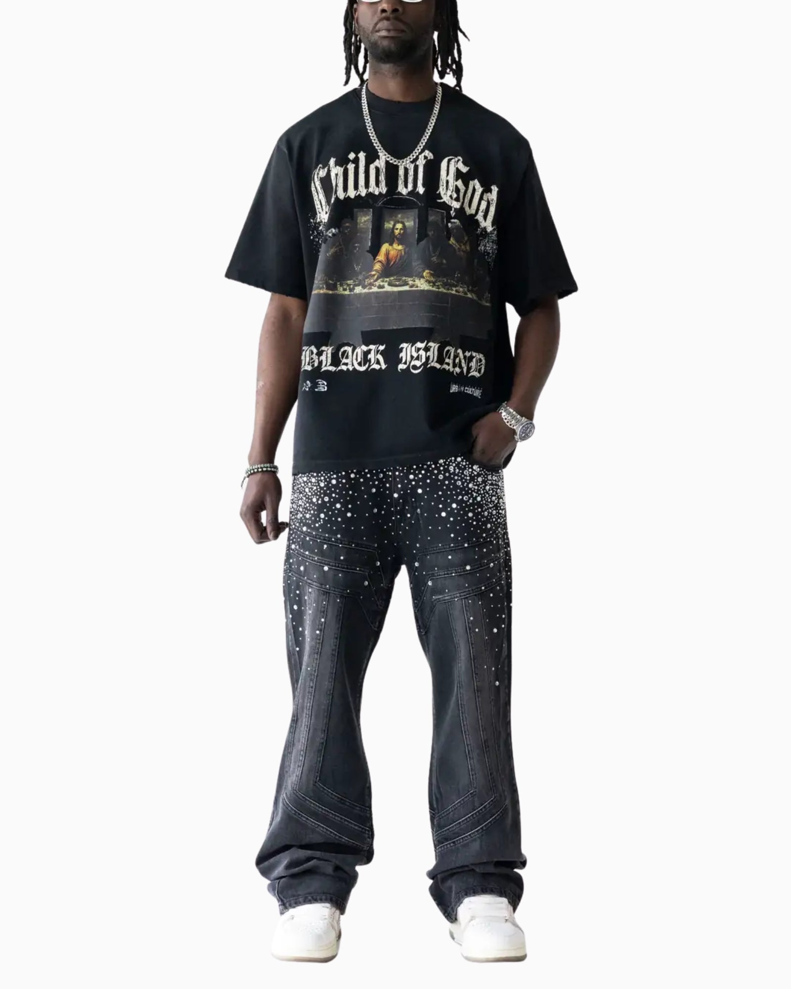 Black Island T-Shirt 2052-BLACK