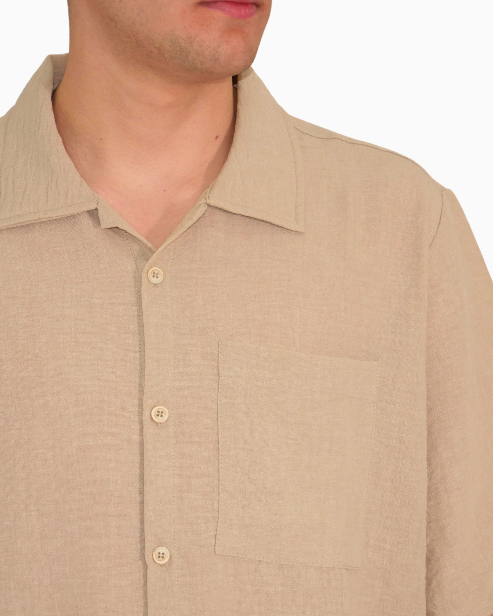 Brian Rush Camicia FD274-CAM511-BEIGE