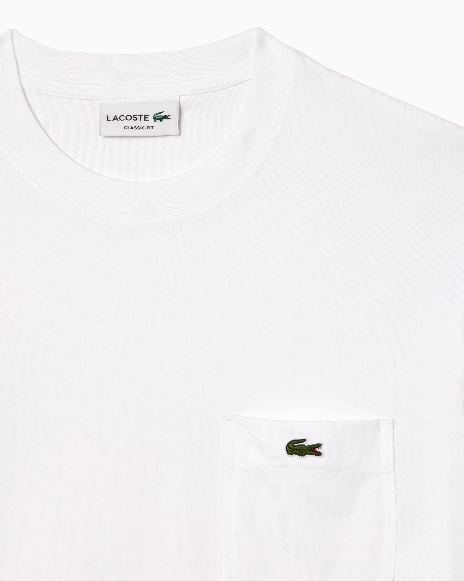Lacoste T-Shirt TH2827/001 - SanShopLuxury - 2025, Abbigliamento, Bianco, Carry Over, Donna, Idoneo, L, Lacoste, M, New, Primavera/Estate, T-Shirt, Ultimo, UNISEX, Uomo, XL, XXL, XXXL