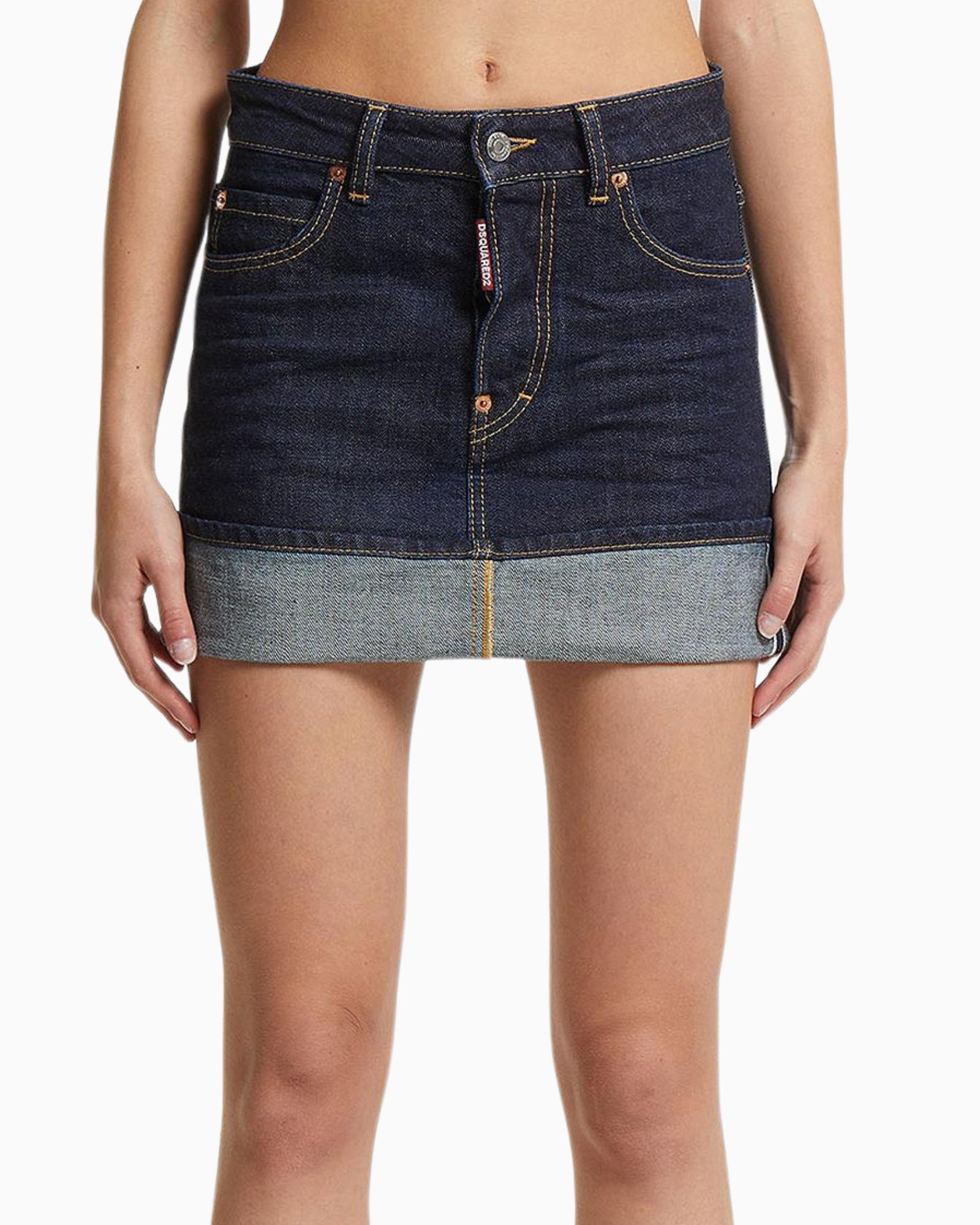 Dsquared2 Gonna S75MA0993/S30833470 - SanShopLuxury - 2025, 36, 38, 40, 42, 44, Abbigliamento, Autunno/Inverno, Blu, Donna, Dsquared2, FW25, Gonna, Idoneo, jeans, New