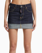 Dsquared2 Gonna S75MA0993/S30833470 - SanShopLuxury - 2025, 36, 38, 40, 42, 44, Abbigliamento, Autunno/Inverno, Blu, Donna, Dsquared2, FW25, Gonna, Idoneo, jeans, New