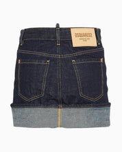 Dsquared2 Gonna S75MA0993/S30833470 - SanShopLuxury - 2025, 36, 38, 40, 42, 44, Abbigliamento, Autunno/Inverno, Blu, Donna, Dsquared2, FW25, Gonna, Idoneo, jeans, New