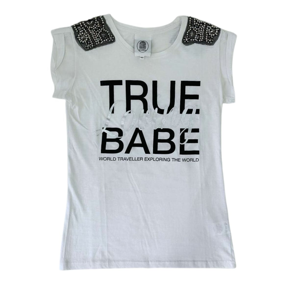 Le Voliere T-Shirt WS16T74SW - SanShopLuxury - -70%, 2016, Abbigliamento, Bianco, Donna, Le Voliere, Outlet, Primavera/Estate, SS16, T-Shirt, Ultimo, XS