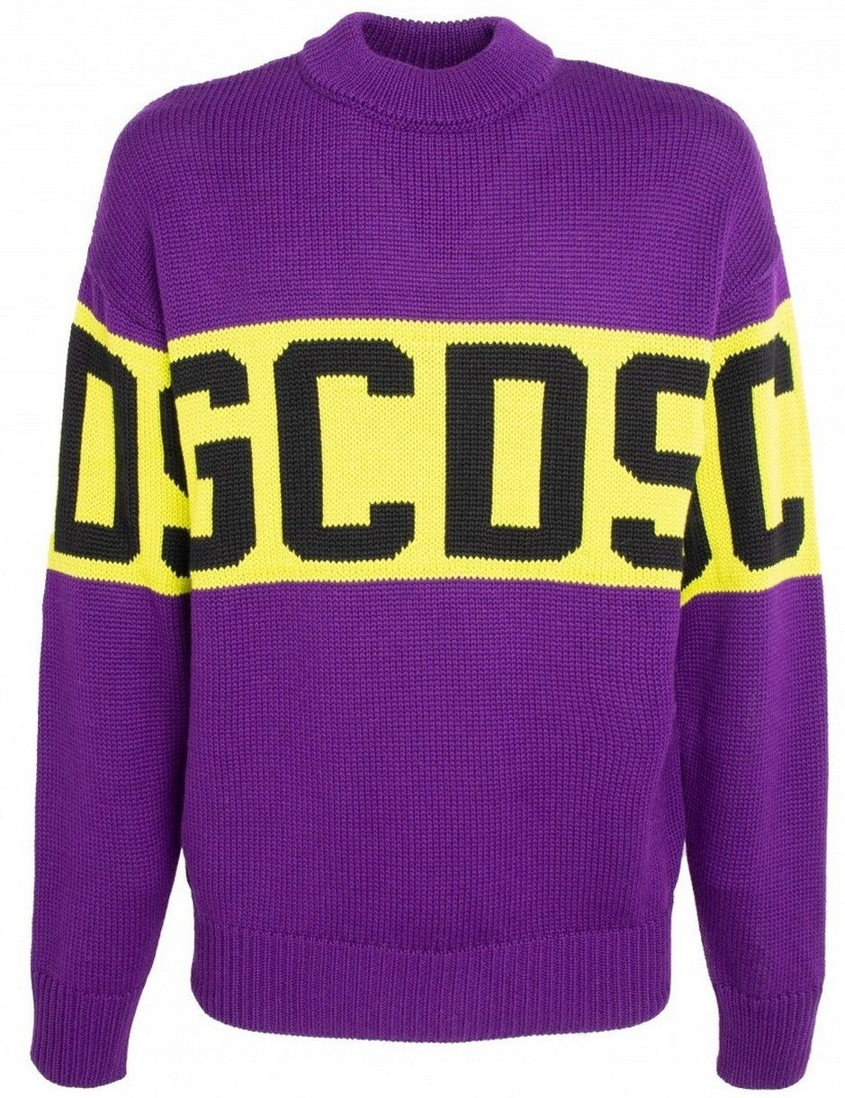 Inverno, Bianco, Carry Over, Gcds, Idoneo, L, Maglieria, Nero, Outlet, Uomo, Viola, XL, XXL