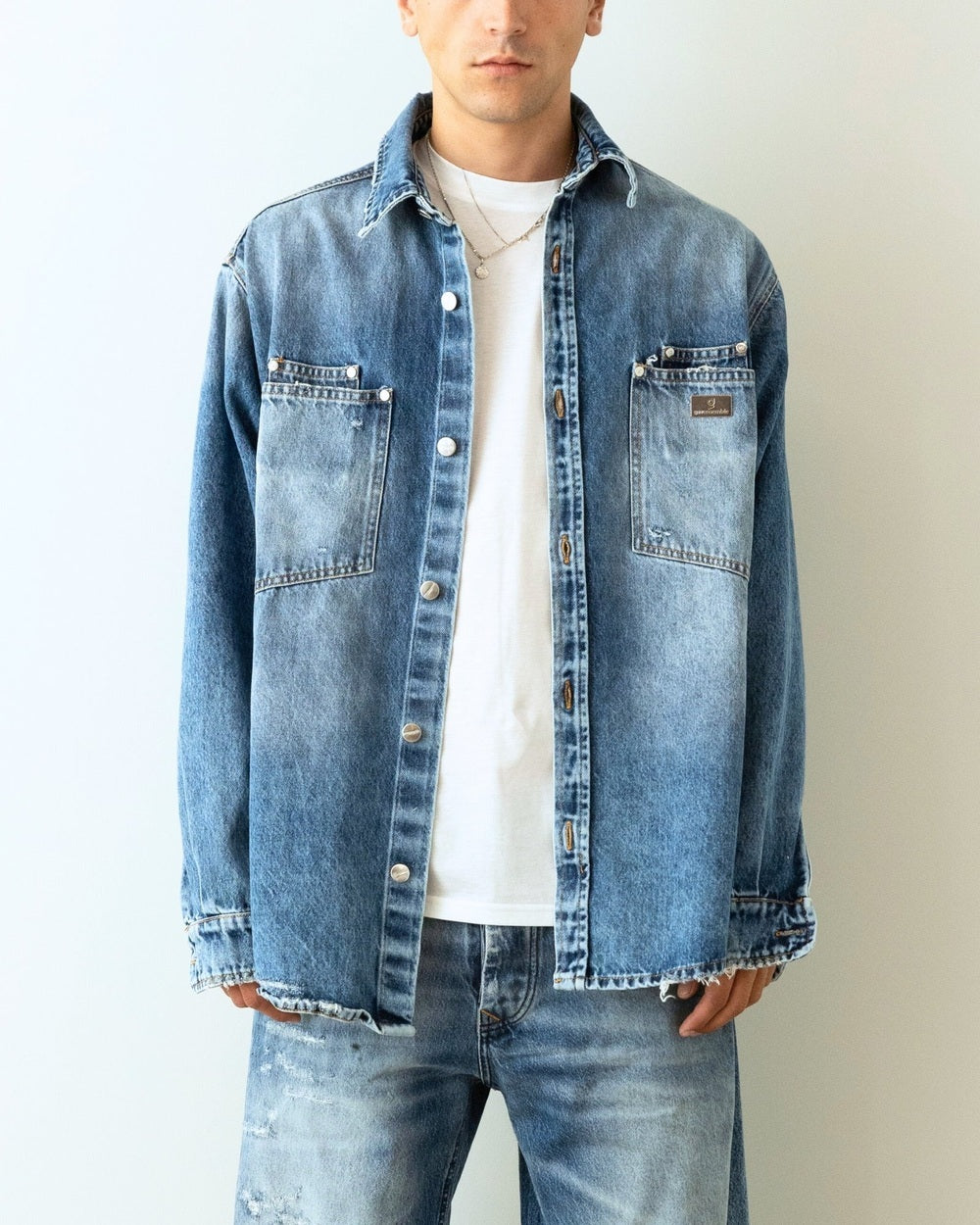 Gavensemble Camicia SHIRT140 - SanShopLuxury - 2024, Abbigliamento, Autunno/Inverno, Blu, Camicia, Continuativo, FW24, Gavensemble, Idoneo, L, M, Outlet, Primavera/Estate, S, Uomo, XL