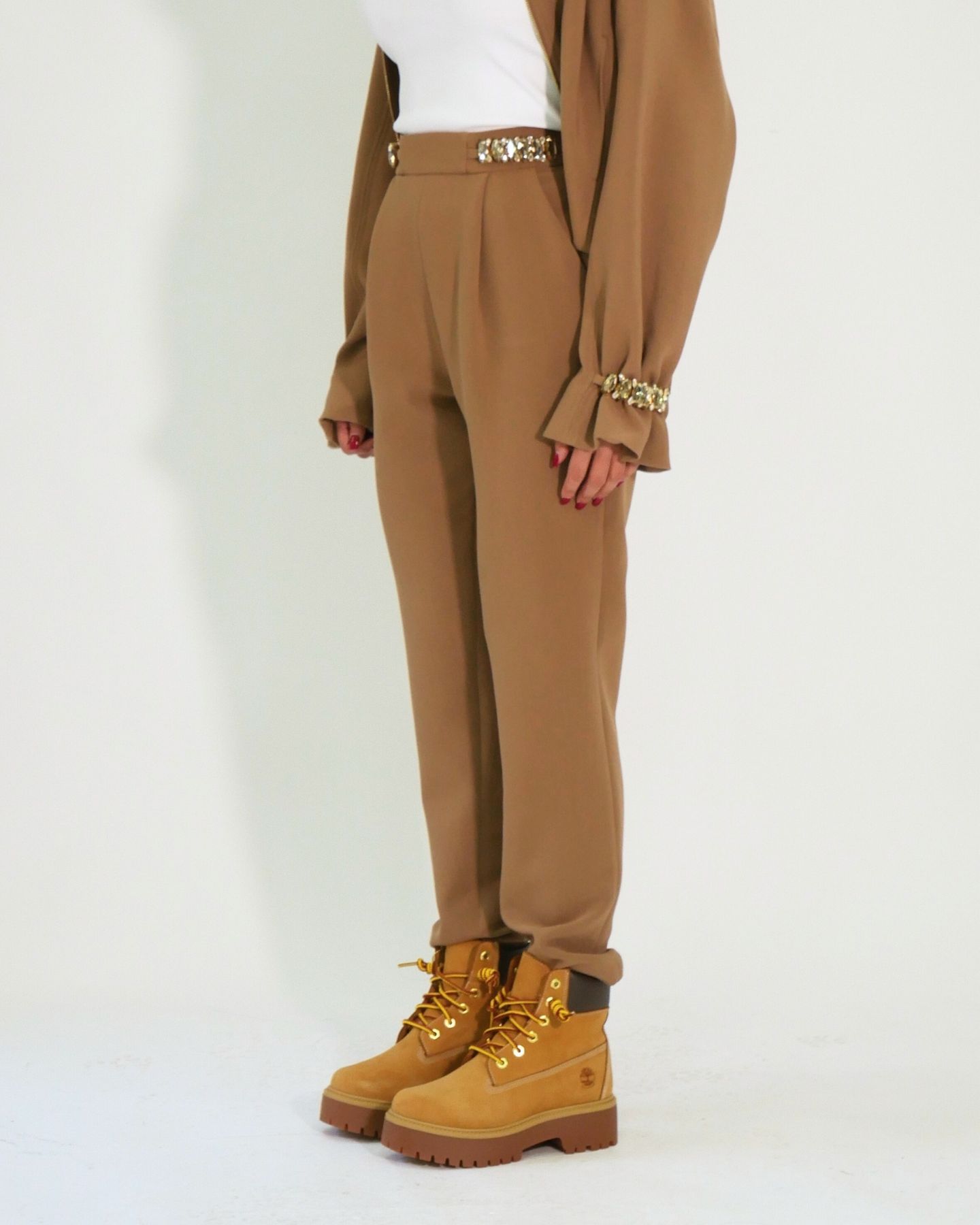 Shiki Pantalone PIKLA - SanShopLuxury - 2024, 40, 42, 44, Abbigliamento, Autunno/Inverno, Camel, Donna, FW24, Idoneo, Marrone, Outlet, Pantalone, Shiki, Ultimo