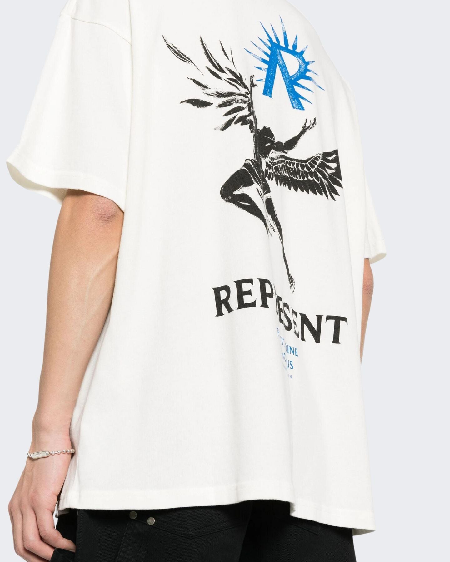 Represent T-Shirt MLM467/72 - SanShopLuxury - 2024, Abbigliamento, Autunno/Inverno, Bianco, Continuativo, Idoneo, L, Outlet, Primavera/Estate, Represent, SS24, T-Shirt, Ultimo, Uomo