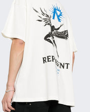 Represent T-Shirt MLM467/72 - SanShopLuxury - 2024, Abbigliamento, Autunno/Inverno, Bianco, Continuativo, Idoneo, L, Outlet, Primavera/Estate, Represent, SS24, T-Shirt, Ultimo, Uomo