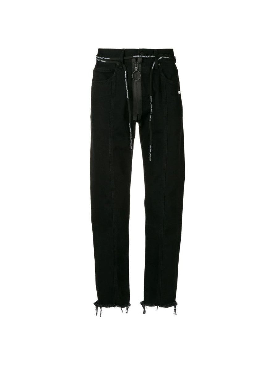 Off-White Jeans OMYA007E183860011000 - SanShopLuxury - -50%, 2018, 45, 46, 47, 48, Abbigliamento, Autunno/Inverno, Jeans, Nero, Off-White, Outlet, SS18, Uomo