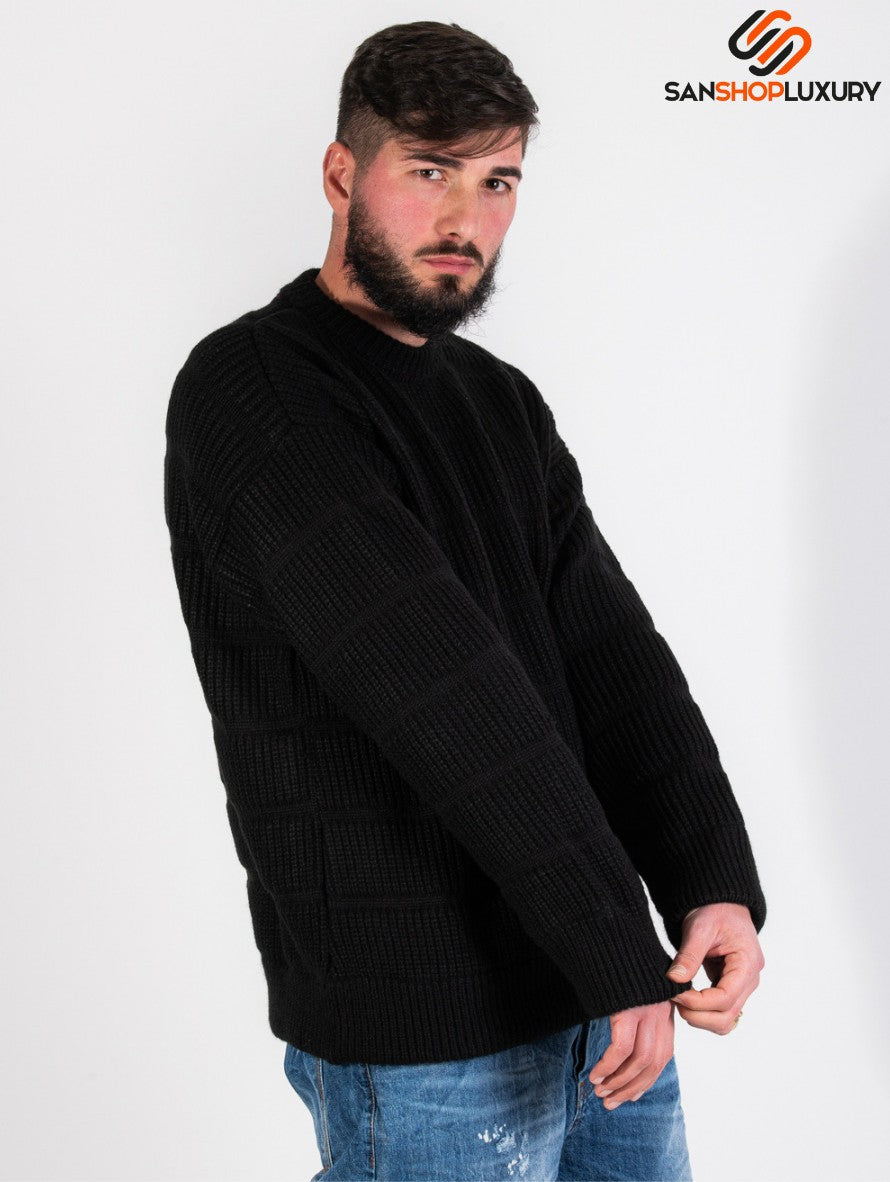 Gavensemble Maglieria JUMP-120 - SanShopLuxury - -50%, 2021, Abbigliamento, Autunno/Inverno, Beige, FW21, Gavensemble, L, M, Maglieria, Nero, Outlet, S, Uomo, XL