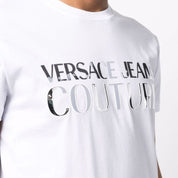 Versace Jeans Couture T-Shirt 72GAHG01 - SanShopLuxury - 2022, Abbigliamento, Bianco, L, Nero, Outlet, Primavera/Estate, SS22, T-Shirt, Uomo, Versace Jeans Couture, XL, XXL