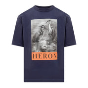 Heron Preston T-Shirt HMAA032F23JER002 - SanShopLuxury - 2023, Abbigliamento, Autunno/Inverno, Blu, FW23, Heron Preston, L, M, Outlet, S, T-Shirt, Uomo, XL