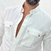 Balmain Camicia UH02117C176/0FA