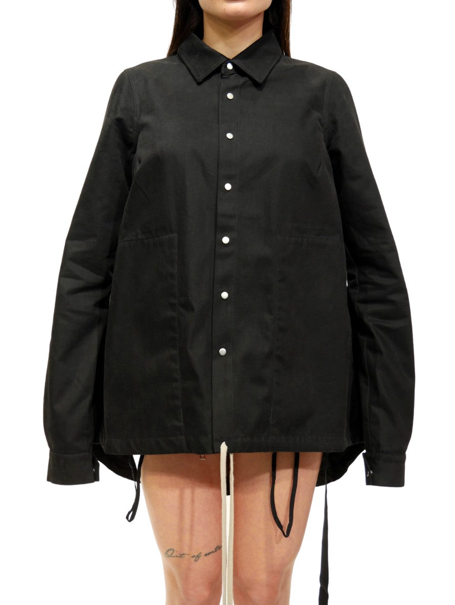 Rick Owens Drkshdw Camicie DS20F1733/TW09 - SanShopLuxury - -50%, 2020, Abbigliamento, Autunno/Inverno, Camicie, Donna, FW20, M, Nero, Outlet, Rick Owens Drkshdw, S, Ultimo