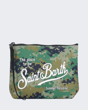 Mc2 Saint Barth Borsa a Mano ALIN001-00689F - SanShopLuxury - Beachwear, Borsa a Mano, Carry Over, Donna, Mc2 Saint Barth, New, Pochette, Primavera/Estate, Stellato, Unica, UNISEX, Uomo, Valigeria, Verde