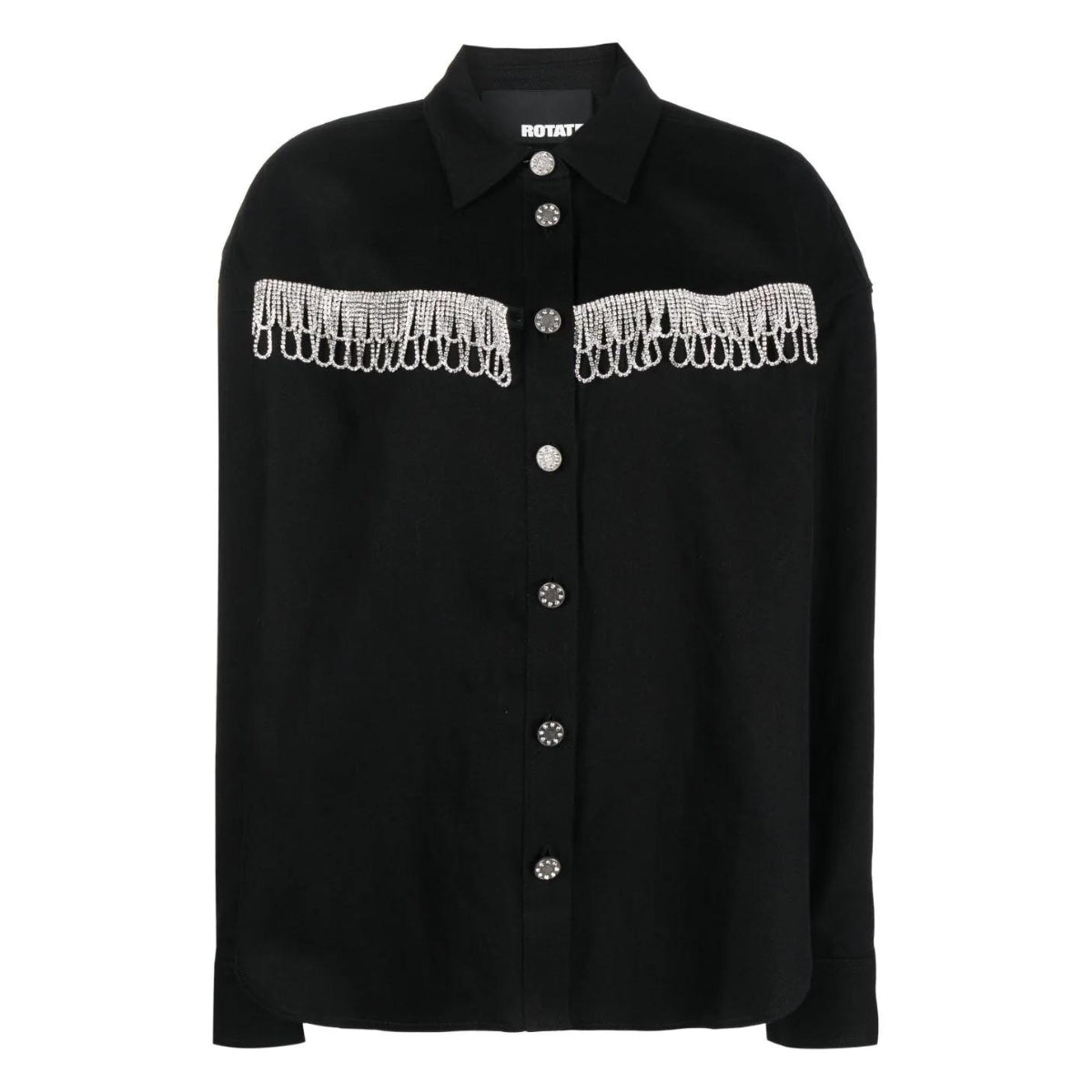 Inverno, Camicie, Donna, FW23, Nero, Outlet, Rotate