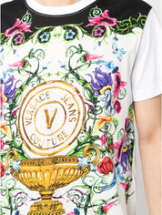 Versace Jeans Couture T-Shirt 74GAH6SG JS174 - SanShopLuxury - 2023, Abbigliamento, Bianco, L, Outlet, Primavera/Estate, SS23, T-Shirt, Ultimo, Uomo, Versace Jeans Couture