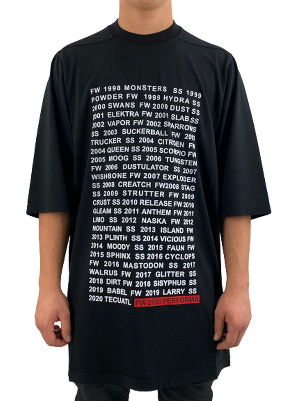 Rick Owens Drkshdw T-Shirt DU20F1274/RNEP109110 - SanShopLuxury - -50%, 2020, Abbigliamento, Autunno/Inverno, FW20, L, M, Nero, Outlet, Rick Owens Drkshdw, S, T-Shirt, Ultimo, Uomo, XL