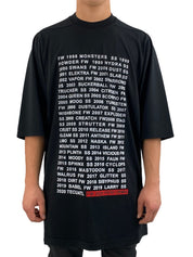 Rick Owens Drkshdw T-Shirt DU20F1274/RNEP109110 - SanShopLuxury - -50%, 2020, Abbigliamento, Autunno/Inverno, FW20, L, M, Nero, Outlet, Rick Owens Drkshdw, S, T-Shirt, Ultimo, Uomo, XL