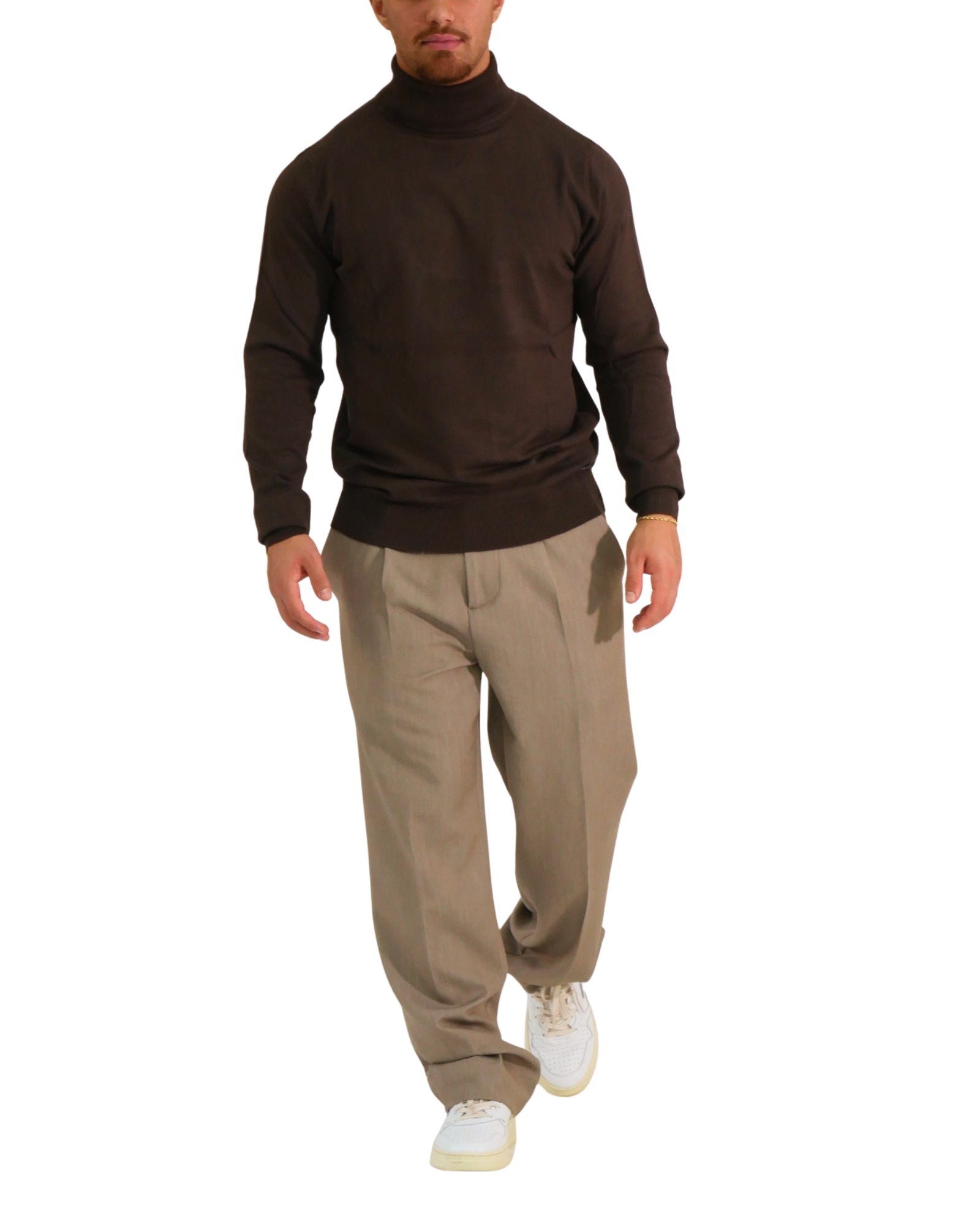 Why Not Brand Pantalone PA56-BEIGE