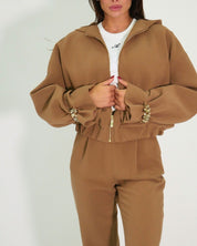 Shiki Giacca SAIR - SanShopLuxury - 2024, 40, 42, 44, Abbigliamento, Autunno/Inverno, Camel, Donna, FW24, Giacca, Idoneo, Marrone, Outlet, Shiki