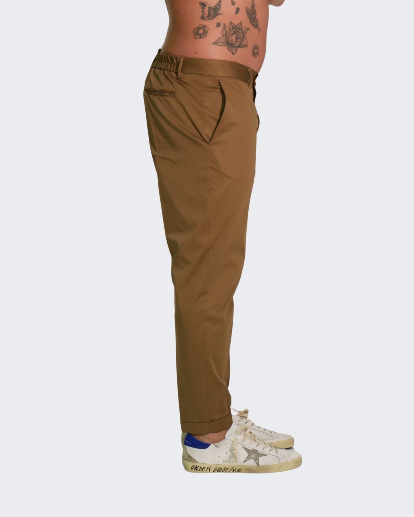 Chiodi Milano Pantalone SS24-0097-TABACCO - SanShopLuxury - 2024, Abbigliamento, Chiodi Milano, Idoneo, L, M, Marrone, Outlet, Pantalone, Primavera/Estate, S, SS24, Tabacco, Uomo, XL, XXL, XXXL