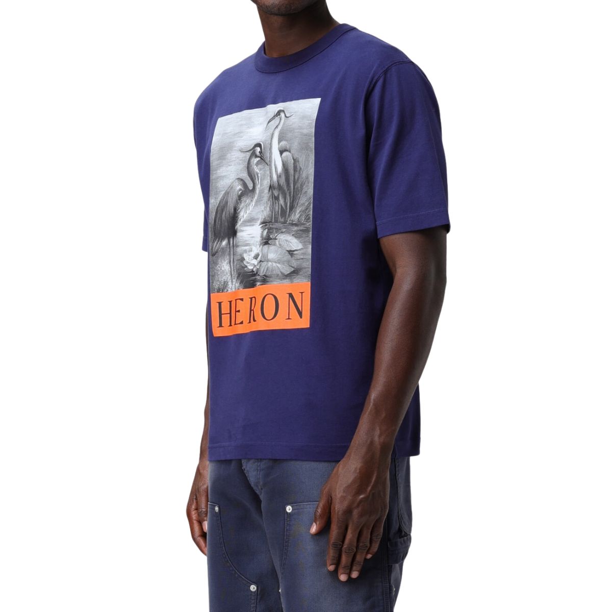 Heron Preston T-Shirt HMAA032F23JER002 - SanShopLuxury - 2023, Abbigliamento, Autunno/Inverno, Blu, FW23, Heron Preston, L, M, Outlet, S, T-Shirt, Uomo, XL